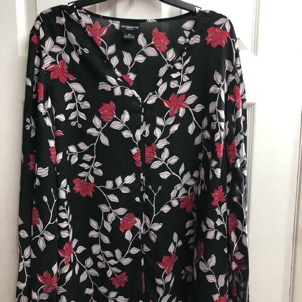 Long sleeve blouse